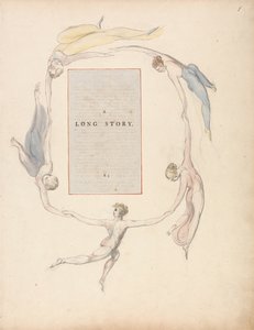 Les poèmes de Thomas Gray, Design 23, Une longue histoire - William Blake